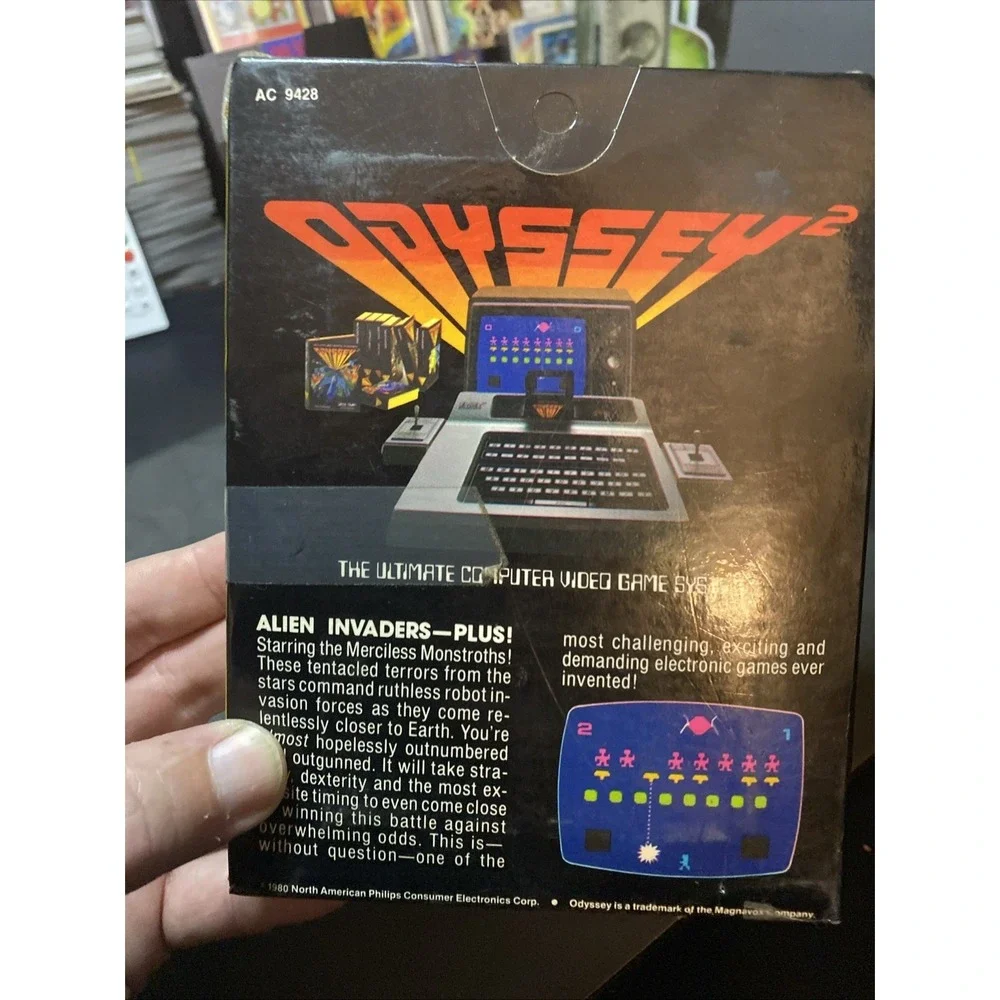 Odyssey 2 - Alien Invaders - Plus! - CIB